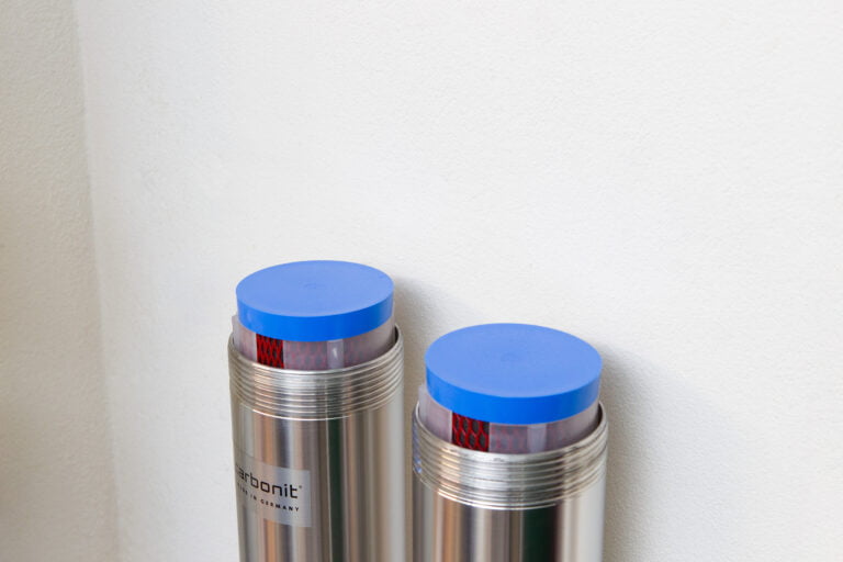 Carbonit QUADRO die neuen Filterpatronen sind eingesetzt.