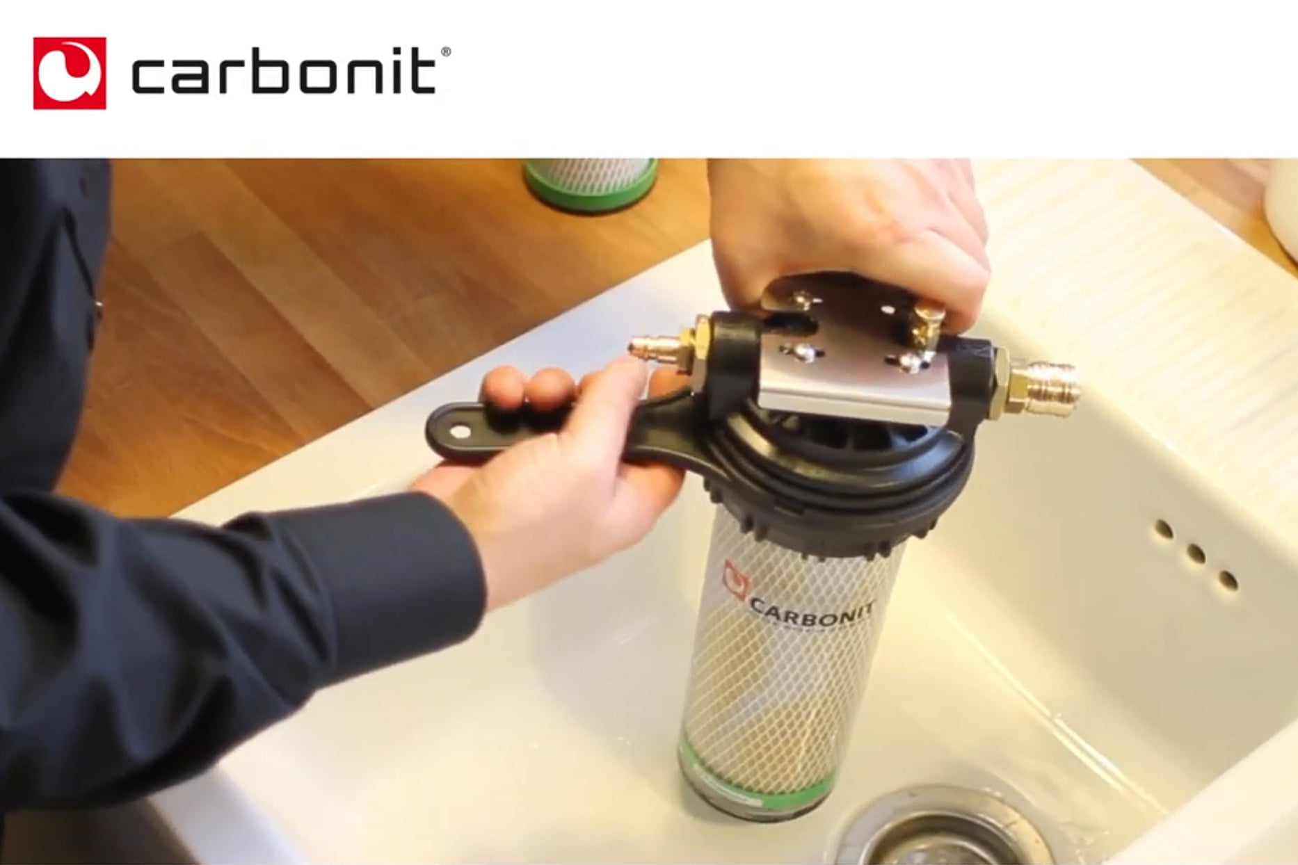 Filterwechsel beim Carbonit VARIO-HP Wasserfilter Screenshot