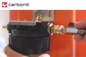 Installation eines Carbonit VARIO-HP Wasserfilters Screenshot