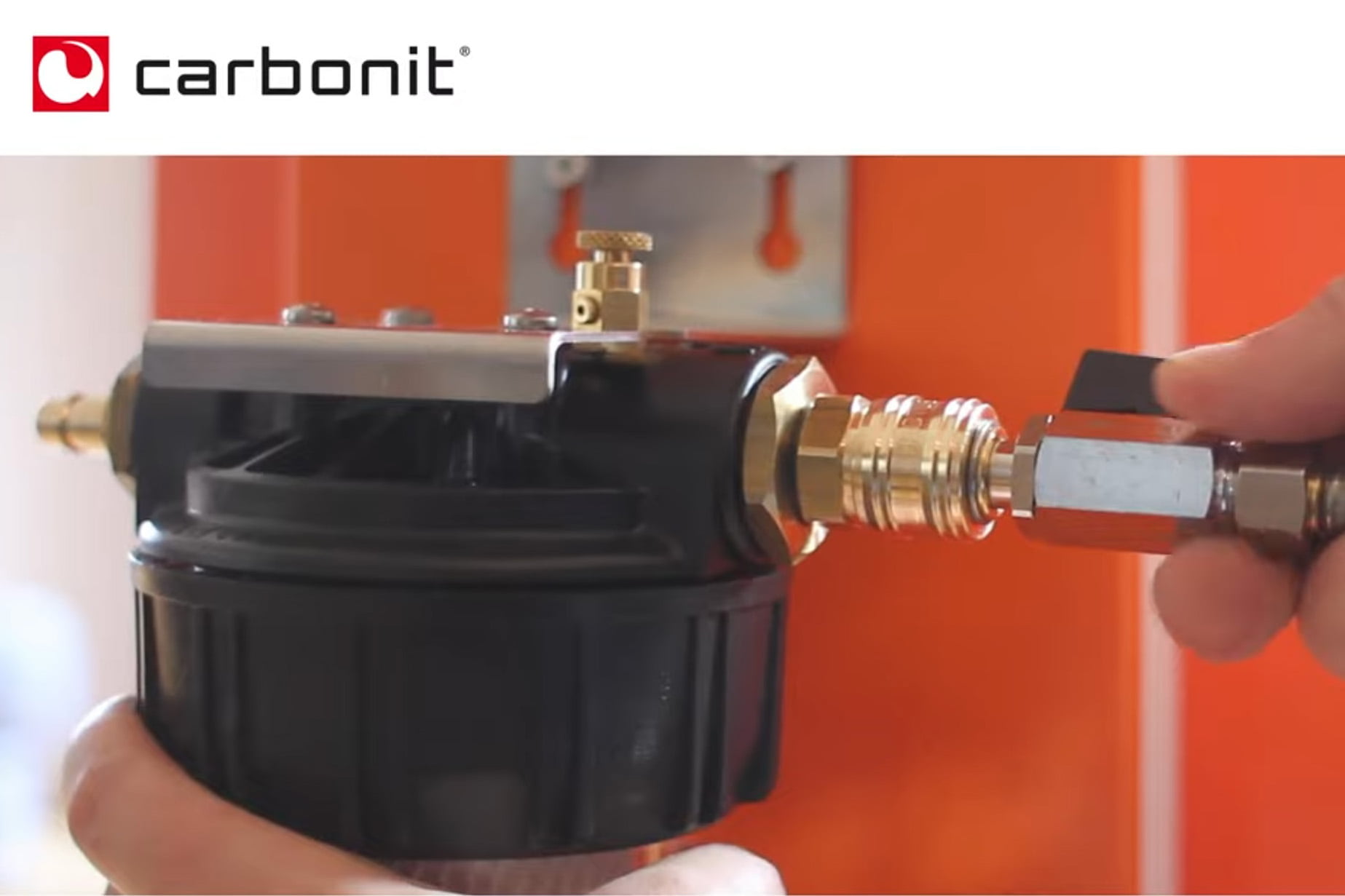 Installation eines Carbonit VARIO-HP Wasserfilters Screenshot