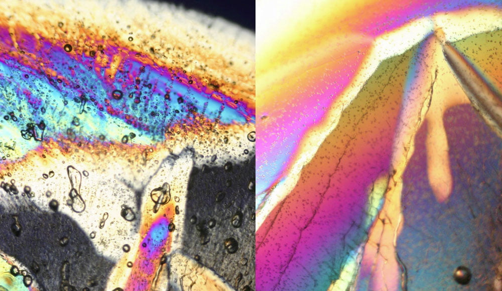 Leitungswasser aus der Mitterndorfer Senke bei Wien (links) und Rosalienquelle, Heilwasser vom Hemmaberg, Kärnten (rechts)